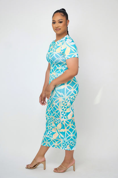 LEILA BODYCON DRESS - PINK - Mariah Island Boutique