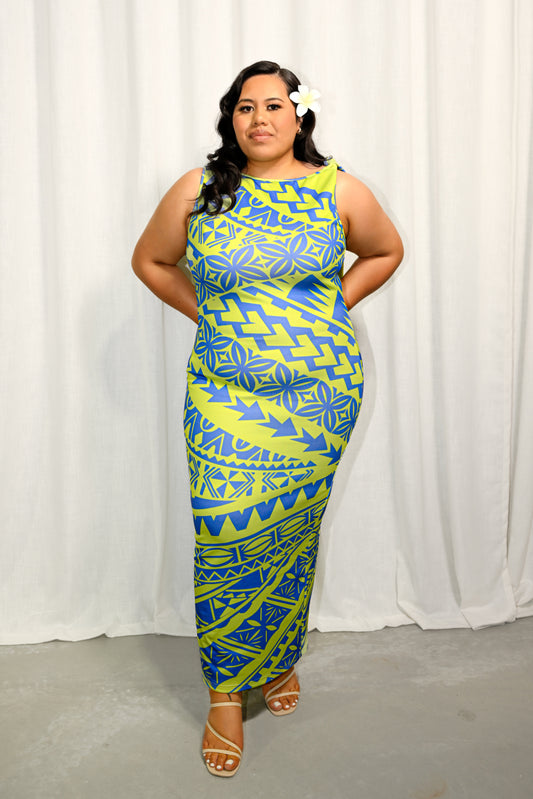 TILO - KNOT MAXI DRESS - Mariah Island Boutique 