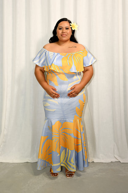 LINA - OFF SHOULDER DRESS - Mariah Island Boutique 