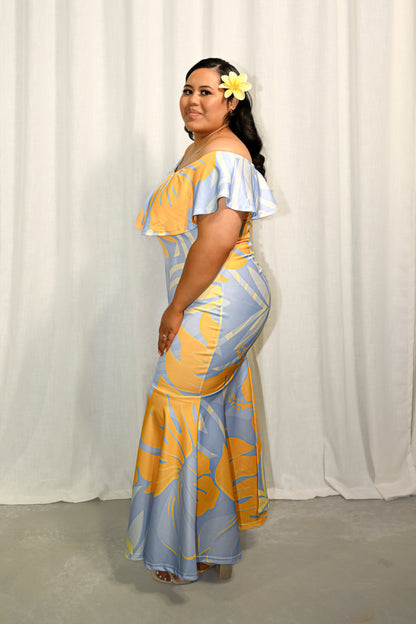 LINA - OFF SHOULDER DRESS - Mariah Island Boutique 