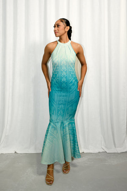 JAYLINE | HALTER KNOT DRESS - Mariah Island Boutique 