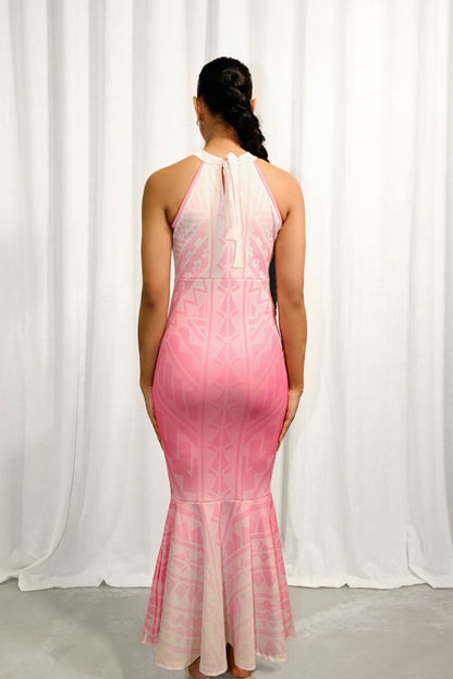 JAYLINE - HALTER KNOT DRESS - Mariah Island Boutique 