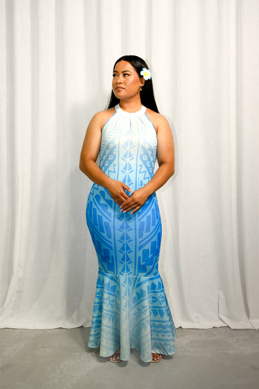 JAYLINE - HALTER KNOT DRESS - Mariah Island Boutique 