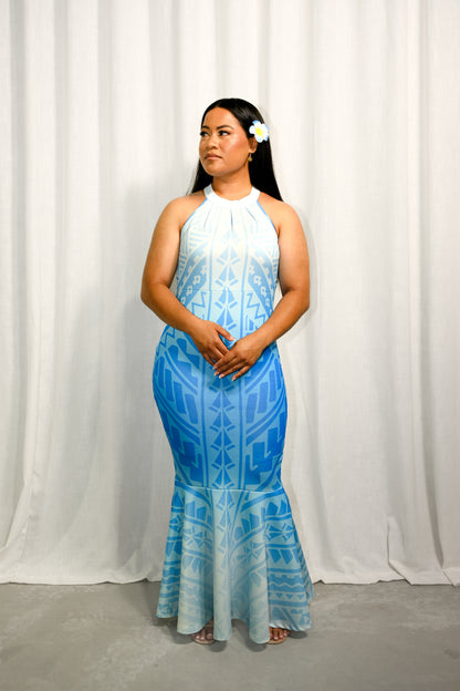 JAYLINE | HALTER KNOT DRESS - Mariah Island Boutique 