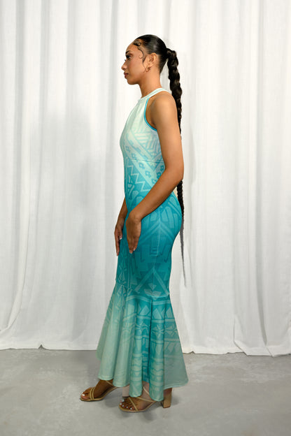 JAYLINE - HALTER KNOT DRESS - Mariah Island Boutique 