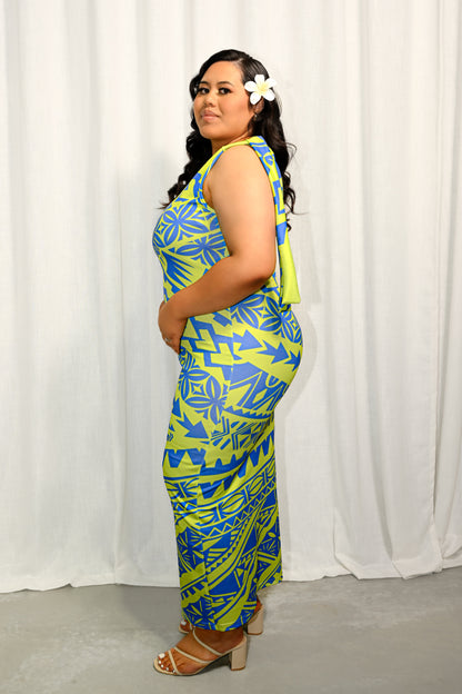 TILO - KNOT MAXI DRESS - Mariah Island Boutique 