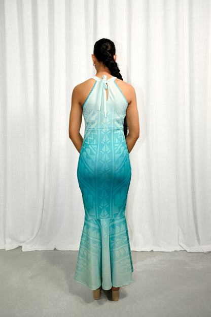 JAYLINE | HALTER KNOT DRESS - Mariah Island Boutique 